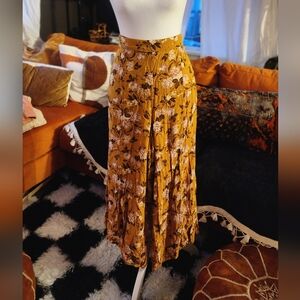 AE Floral Wide Legged Pants